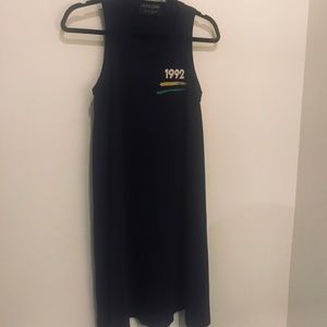 Monogram brand “1992” classic summer dress